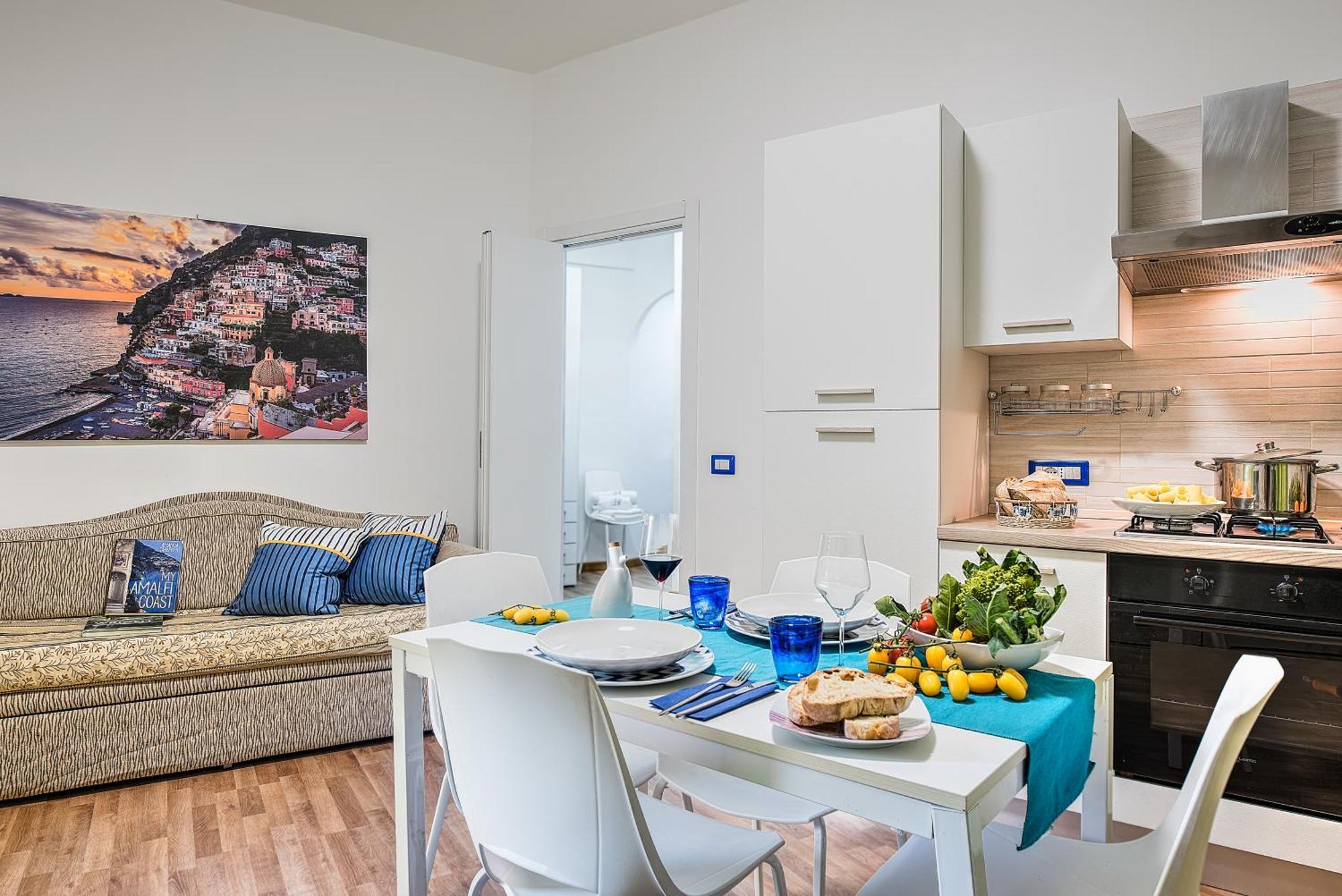 Gocce Villas - Joes Flat 2 Modern Sorrento Kültér fotó